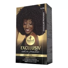 Coloração Tintura Excllusiv 5.35 Chocolate Profundo Haskell