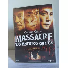 Dvd Massacre No Bairro Chinês - Jackie Chan - Original