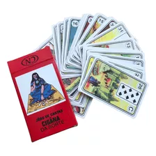 Jogo De Carta Taro Cigana Da Sorte Baralho Cigano 36 Cartas