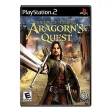 Jogo The Lord Of The Rings Aragorn's Quest Ps2 Original Novo