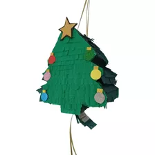 Mini Piñatas Arbolito Navidad Motivos Navideños 