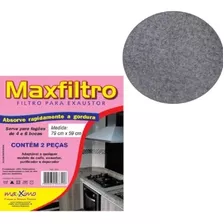 Filtro Para Exaustor Coifa Purificador E Depurador 