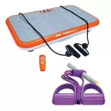 Plataforma Vibratoria Power Fit + Bandas Elásticas Ez Cise