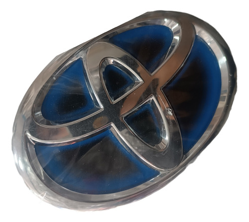 Foto de 1 Emblema Escudo Toyota Hybrido Azul Homologado Bajo Pedido 