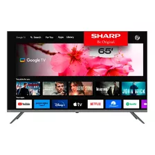 Smart Tv Sharp 65 Aquos 4t-c65fl6l Led Tv 4k Uhd