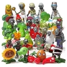 Kit 10 Miniaturas Boneco Plants Vs Zombies Plantas Games 182