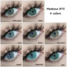 Pupilentes Meetones Bts + Estuche Gratis