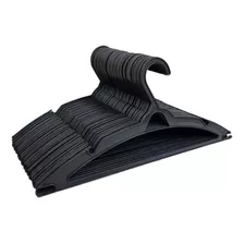 Cabides Adultos Kit 500 Unidades Imediato Cor Preto