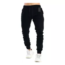 Calça Jogger Masculina Jeans Camuflada Com Punho Regulável