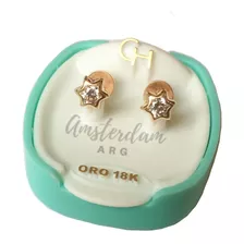 Abridores De Oro 18kt Marca Ch Estrella 182 #amsterdamarg#