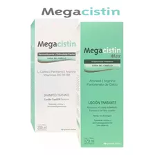 Combo 1 Shampoo Tratante Y 1 Loción Tratante Megacistin Max