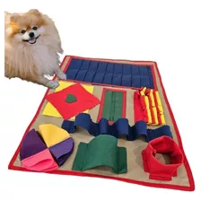 Brinquedo Para Cachorro De Esconder Petiscos Tapete De Fuçar