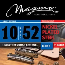 Encordado Guitarra Electrica Nickel Magma 10-52 H.b Ge155n