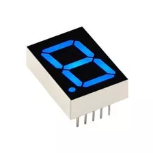 6x Display 7 Segmentos Azul - Catodo - 0,5 Pol - Z7