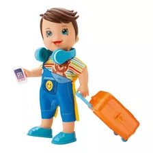 Boneco My Little Collection Vamos Viajar Menino Divertoys