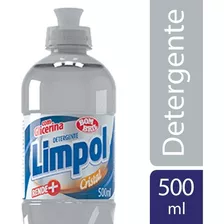 Detergente Limpol Natural Cristal 500ml - Embalagem Com 24 U
