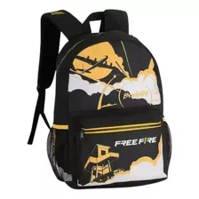 Mochila Free Fire Clio Costas Escolar