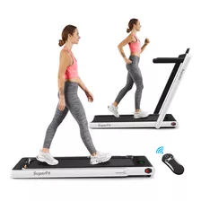 Cinta De Correr Plegable Superfit 2.25hp 2 En 1 Con Control