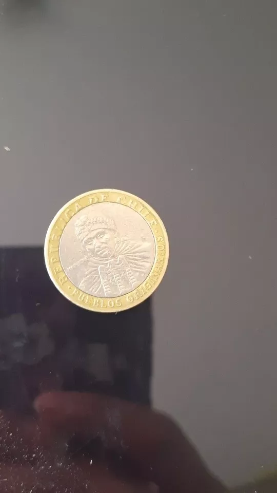 Moneda 100 Pesos Con Falla De Acuñación Año 2003 Dice Chiif