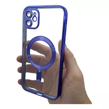 Carcasa Magnética Con Protector De Cámara Para iPhone Todos