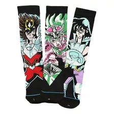 Calcetines Con Dibujos Animados Super Heroes Anime 3 Pares