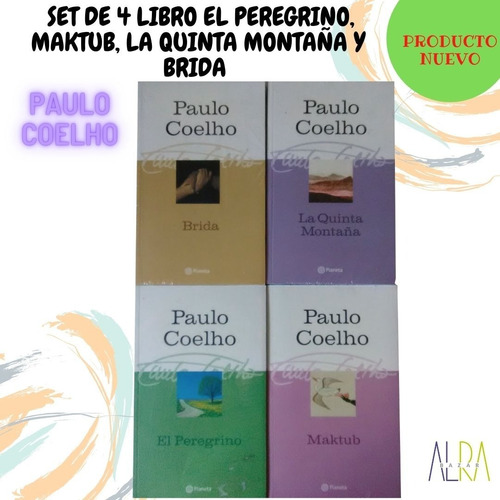 Libro De Paulo Coelho Set De 4 Libros (sellados)