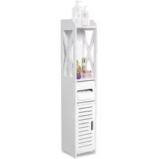 Mueble Organizador 80x15 Cm Estantes Espacios Reducidos Baño