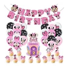 Pack Globos Minnie Mouse (34pcs)