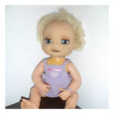 Baby Alive Antiga - Rosto Silicone Usada 40 Cm 