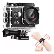 Cámara Video Deportiva 4k Wifi Pro Action Cam Sumergible