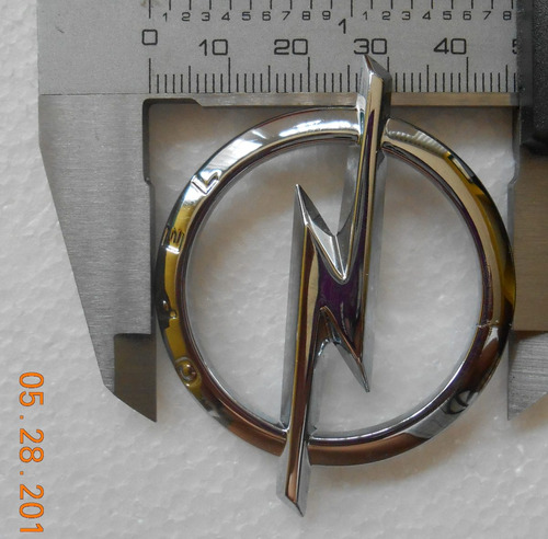 Emblema Original P/ Volante Opel 4.6 Cm Diametro Para Pegar Foto 5