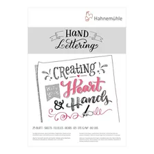 Hand Lettering Hahnemühle A3 - 29,7x42 cm - 170g - 25 Hojas