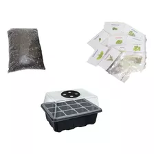 Kit Mini Invernadero Semillas Plantas Germinador 