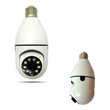 Câmera Lâmpada De Segurança Inteligente Wifi Giro 360