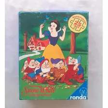 Blancanieves Rompecabezas Ronda Original Oferta Snow White 