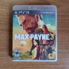 Max Payne 3 Play Station 3 / Ps3