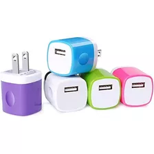 Bloque De Cargador, Enchufe Adaptador Usb, Bloques De Carga