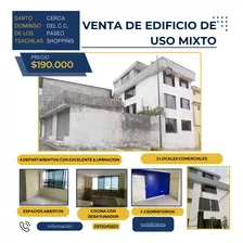 Casa De Uso Mixto, 2 Locales Comerciales, 3 Departamentos, 1 Suite Cerca Al Paseo Shopping Santo Domingo