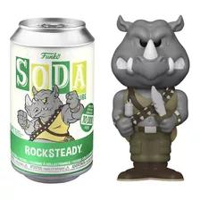 Funko Soda Rocksteady Tortugas Ninja Se Abrio Rocoso