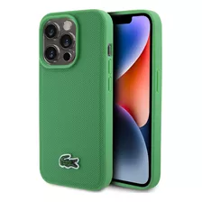 Protector Lacoste Para iPhone 15 Pro Max Magsafe Verde