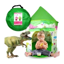 Carpa Infantil Diseño Dinosaurio Desarmable Para Niños Y Niñ