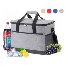 30 L Mochila Hieleras Enfriador Bolsa Impermeable Portátil Color Gris