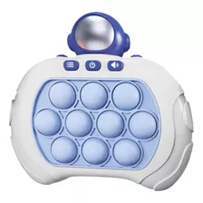 Minigame Pop-it Jogo Machine Game Toys Cor Azul Astronauta