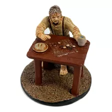 O Senhor Dos Anéis Miniaturas - Ed.71 Hobbit Jogando Xadrez