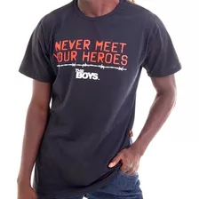 Camiseta The Boys Never Meet - Preto