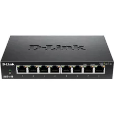 D-link Ethernet Switch, 8 Puertos Gigabit Dgs-108