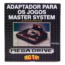 Caixa Vazia Adaptador Jogos Master System Para Reposição