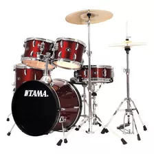 Bateria 5 Pzas. Tama Stagestar Vino C/ Atriles Y Platillos E