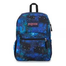 Mochila Jansport Cross Town Urbana 26l Lts Poliéster Colores Color Cyberspace Galaxy