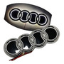 Emblema Audi Parrilla S3 Originales No Grapas Letras Negro